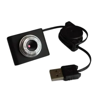 0,3 Mln. Pikselių Mini Kamera HD Žiniatinklio Kompiuterio Kamera su Mikrofonu Darbalaukio Nešiojamas USB Plug ir Play Vaizdo skambučiams