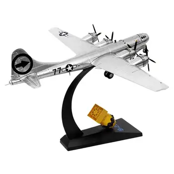 1/144 Lydinio B-29 Lėktuvų Plokštumoje Modelis Žaislai su DisplayPlayset