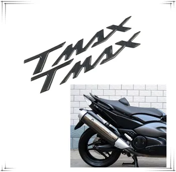 1 Pora Motociklo 3D Lipdukai 3D Mark T Max Lipdukų Anglies Pluošto Epoksidinių už Yamaha TMAX 500 530 T Max T-Max 500 530