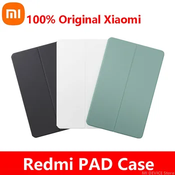 100% Originalus Xiaomi Redmi TRINKELĖMIS Atveju Double-Sided Folding Apsaugos Atveju Atvartu Pabusti Redmi Trinkelėmis 2022 10.61