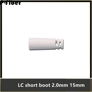 1000pcs LC trumpas įkrovos 2.0 mm uodega rankovės 15mm optinio pluošto jungtis trumpa uodega 1,5 cm dalies priedai