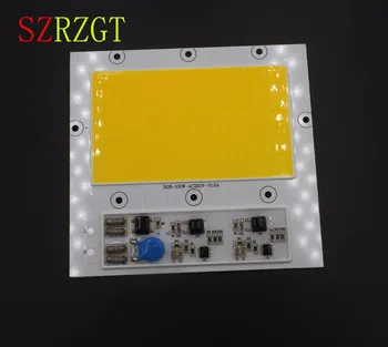 100W led lemputės Smart IC Cob Balta LED Lempa Apsaugos nuo Žaibo 220AC 1PCS