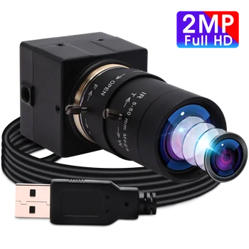 1080P CMOS OV2710 MJPEG 30 kadrų per sekundę 60fps 100fps Didelės Spartos Pramonės Mašinos Vizija Mini USB Kamera, Fotoaparatas, KOMPIUTERIS, Vaizdo Įrašymo