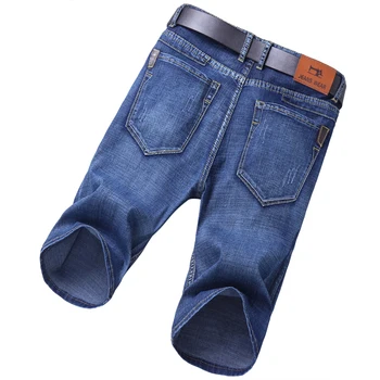 12 modelių 2023 naujas plonas atsitiktinis ruožas tiesus džinsinio šortai vyriški džinsai, šortai penkių taškų bridžai vyrams