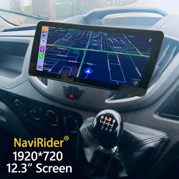 128GB Android 12 2Din Automobilio Radijo Multimedijos Grotuvas GPS Ford Transit 2017 2018 Autoradio 