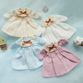 1PCS Vintage Stiliaus Obitsu 11 Lėlės Pižamą Suknelė OB11 Lėlės Drabužių Komplektus Priedai