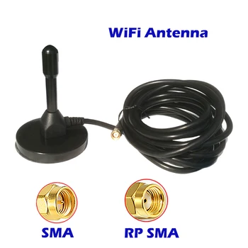 2.4 GHz Antena Omni Directional 28dbi Įgyti SMA/RP-SMA Jungtis RG58 Kabelis USB Adapteris Zigbee Signalo Stiprintuvas Wifi Kartotuvų