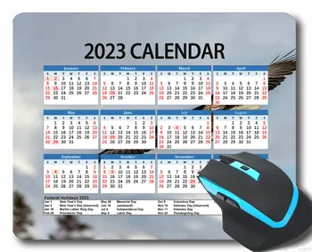 2023 Kalendorius Pelės Mygtukai,Uždangos ir Fono Šviesa Formos Skrydžio Užsakymą Žaidimų Pelės kilimėliai su Dizaino