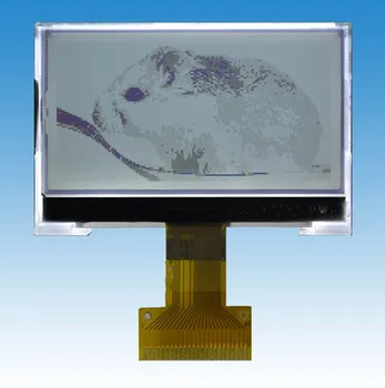 24PIN SPI KD 16080 LCD Ekranas ST75256 Valdytojas Balta/Mėlyna Apšvietimas Parallel/I2C Interface160*80