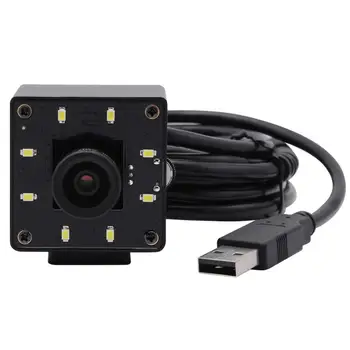2Megapixel Mažas apšvietimas, Webcam IMX322 CMOS, USB Web Kamera modulis su Baltu LED, Diena/Naktis