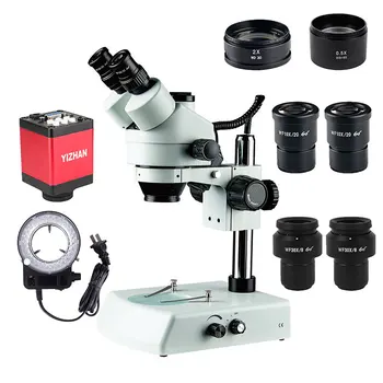 3.5 X-270X HD Didinimo Remontas išmaniųjų telefonų Trinokulinis Stereo Mikroskopas Su Skaitmenine Kamera Aparatūros Technologijos Naudojimas