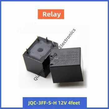 3pcs Relay JQC-3FF-S-H 4-pin 10A 12VDC 24VDC relė