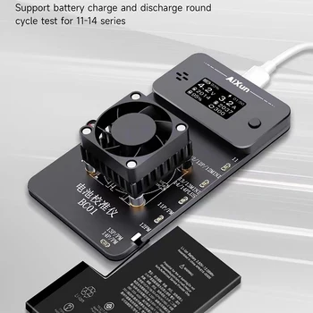AIXUN BC01 Baterijos Kalibravimo Telefono 11-14 Serijos Paramos Baterijos Įkrovimo ir Iškrovimo ciklų Bandymas Sveikatos Išaugo iki 100%