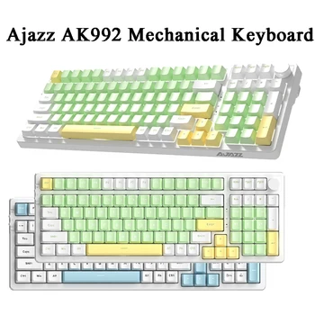 Ajazz AK992 Belaidžio Žaidimų Klaviatūra 99 Klavišus Mechaninė Klaviatūra, 