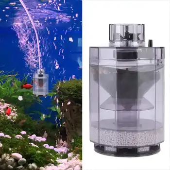 Akvariumo Filtras Kibirą Apvalios Formos Žuvų Bako Automatinis Siurbimo Cleaner Žuvų Bakas Akvariumo Filtras Kibiras