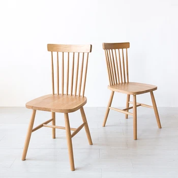 Amerikos Šalyje, Valgomojo Kėdė Medžio masyvo Ąžuolo, Valgomojo Kėdės Paprastos Šiuolaikinės Europos Stiliaus Kėdė Windsor Kėdė gyvenimo kambario Baldai