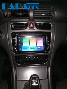 Android 10.0 Automobilio Multimedijos Grotuvo Mercedes Benz Vaneo Viano Vito C-W203 CLK-C209 W209 G-W463 GPS Vienetas Stereo Radijo Garso BT