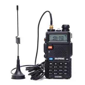 Antenos Nešiojamas Radijas Mini Automobilių VHF Antena Quansheng Baodao UV5R Walkie Talkie