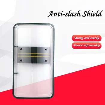 Anti-sumažinti Shield Metalo Apvadu Campus Security Shield Anti-sumažinti Apsaugos Nešiojamą KOMPIUTERĮ riaušių Skydas