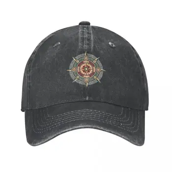 Antikos Stiliaus Kompasą, Beisbolo kepuraitę kaubojaus skrybėlę Pasiekė bžūp Cowboy Bebop Skrybėlės Vyrų ir moterų skrybėlės