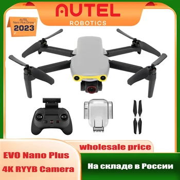 Autel Robotų EVO Nano Plus 249g Mini Profesinę Drone su 4K RYYB HDR Kamera 10km 2.7 K Vaizdo Perdavimo Kamera Drone