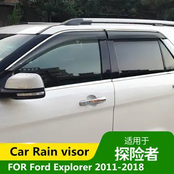 Automobilių Lietaus antveidžiai Ford Explorer 2011-2018 Automobilio langą lietaus išvaizda apdailos pakeitimo
