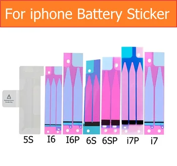 Baterija Lipdukas iPhone 4 4s 5 5c 5s SE 6 6S plius Baterija klijai Lipnios Juostos, skirtos 