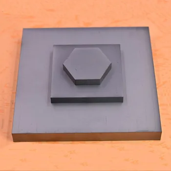 Boro Karbido kompozicinės Keraminės Chip B4C Keramikos Plokštės Šešiakampis Pramonės Šlifavimo Lapas Keramikos Bulletproof Plokštė Mult Dydis