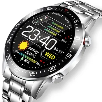 C2 smart žiūrėti IP68 vandeniui skambučių priminimas kraujo spaudimas fitneso skaitmeniniai laikrodžiai vyrams, moterims, sporto smartwatch