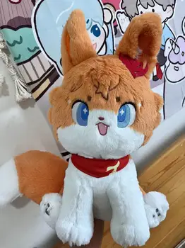 Cosmile Genshin Poveikio Gyvūnų Fox Childe Ajax Tartaglia Įdaryti Plushie Minkštas Žaislas Pliušinis Lėlės Gimtadienio Dovana DT Sa
