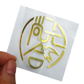 Custom 3D perdavimo metalo lipdukas išskaptuotas logotipas asmeninį lipnios 