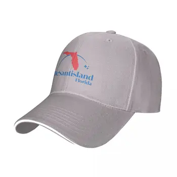 DeSantisland Žemės Laisvė - Žemės FloridaCap beisbolo kepuraitę Karinės bžūp žmogus skrybėlę vyras moters