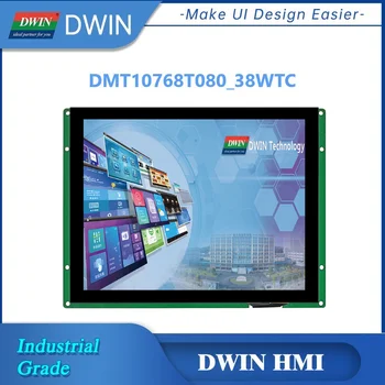 DWIN HMI Žmogaus ir Mašinos Sąveika LCD Modulis, 8 Colių, 1024*768 IPS TFT Ekranas Pramonės Naudojant Sunkiųjų Prietaisas Stebėti