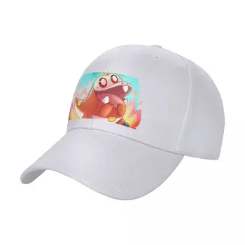 Fuecoco - Raudonos ir Violetinės Žolės Starteris Mielas Dizainas Bžūp Beisbolo Kepurė Hat moterų paplūdimio skrybėlę vyriški