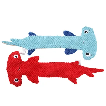 Hammerhead Ryklių Pet Žaislas Pliušinis Šuo Garso Užkandote Nuobodu Žaislas Mokymo Sąveika