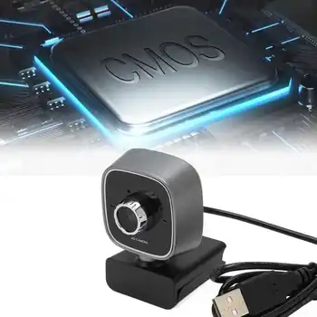 HD 720P Webcam Daugiafunkcį Smart Plug and Play USB Web Kamera PC Nešiojamas Kompiuteris Internete Klases Susitikimas