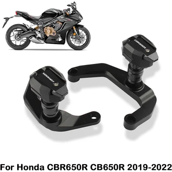 Honda CBR650R CB650R CBR650 R CB 650R 2019-2022 Motociklas Krenta apsauginis Rėmas Slankiklį Lauktuvės Guard Crash Pad Protecto