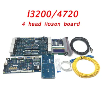 Hoson 4 vadovai, Valdybos rinkinys Epson I3200/4720 spausdinimo galvutė valdybos rinkinys, skirtas vandens pagrindu/Eco solvent spausdintuvas, tinklo versija