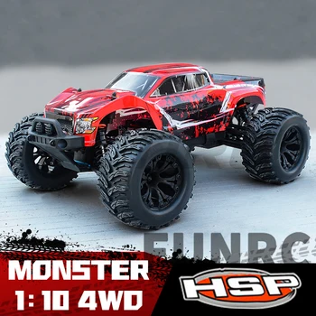 HSP 94701 1/10 RC Nuotolinio Valdymo Sunkvežimis Monster 4WD Elektros Žaislas off-road Buggy Modelio Automobilių Suaugusiems Vaikams Žaislai Vaikams Dovanų