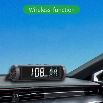 HUD Head Up Display Automobilių Priedai USB Įkrovimo Belaidžio Važiavimo greičio viršijimo Signalas Signalas Saulės energija varomas Auto