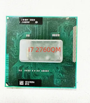 I7-2670QM SR02N Processador i7 2670QM Laptop CPU Soquete G2 rPGA988B Adequado para HM65 75 76 77 chipset nešiojamas kompiuteris