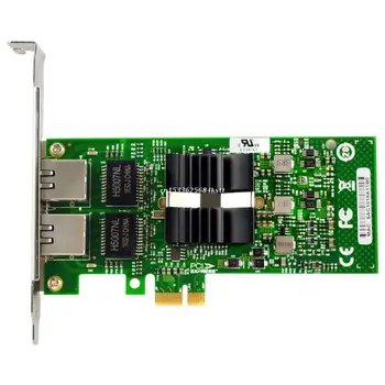 intel 82576-T2 Gigabit Ethernet Kortele 1000Mbp Server PCI-E X1 Kortelės Dropship