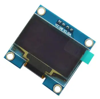 IPS 1.3 colių 4PIN Balta/Mėlyna OLED Ekranas Ekrano Modulis SH1106 SSD1306 Ratai IC IIC Sąsaja 128*64