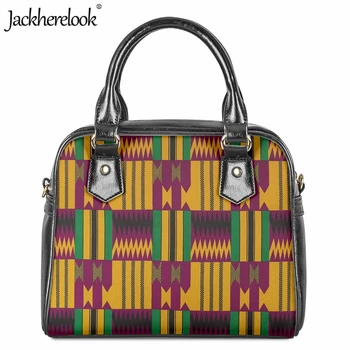 Jackherelook Moterų Rankinės Afrikos Totem Spausdinti Dizaineris Prekės Pečių Maišą Kasdien Mados Prekybos Šalimi Krepšys Panele