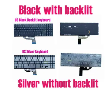 JAV Black Apšvietimu ir klaviatūros ASUS VivoBook 15 F513E F513EA F513EP F513EQ