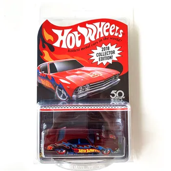 Karšto Ratų Originalių Automobilių Žaislai Berniukams 50 Kolekcija Jubiliejų Diecast 1:64 Automobilio Berniukų Collector Edition 