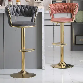 Kavinė aksomo Šiaurės valgomojo kėdės Dizainas Atsipalaiduoti salonas
prabangūs ergonominiai valgomojo kėdės sosto Biuras
Meuble namų baldai XY50DC