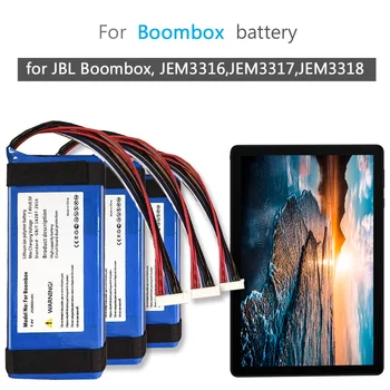 KiKiss 10000mAh Baterija GSP0931134 01, JBL Boombox, JEM3316,JEM3317,JEM3318 Baterija + Stebėti Kodas