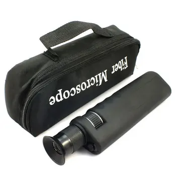 Kišeninis 200X/400X/200XD Pluošto Optiniai Apžiūra Mikroskopu 2,5 mm(SC/FC/ST) /1,25 mm(LC) Adapteris/SMA905 3.175 mm