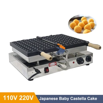 Komercinės 50PCS Kūdikių Castellas Cake Maker Elektros 110V, 220V Sponge Cake Baker Non-stick Burbulas Kiaušinių Pliurpalas Maker Mašina